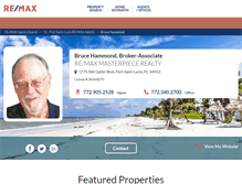 Tablet Screenshot of floridarealestatezone.com